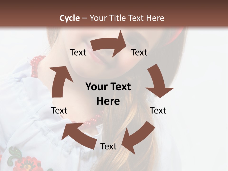 Ukraine National Costume PowerPoint Template