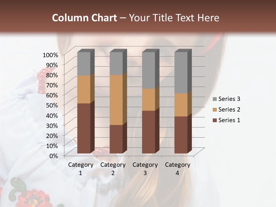 Ukraine National Costume PowerPoint Template