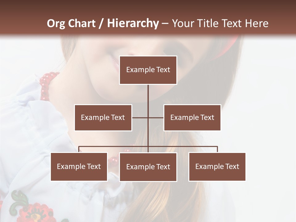 Ukraine National Costume PowerPoint Template