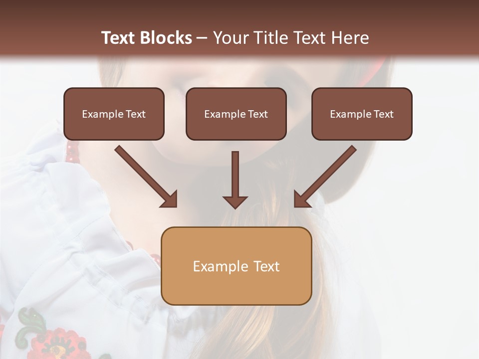 Ukraine National Costume PowerPoint Template