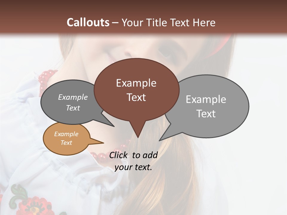 Ukraine National Costume PowerPoint Template