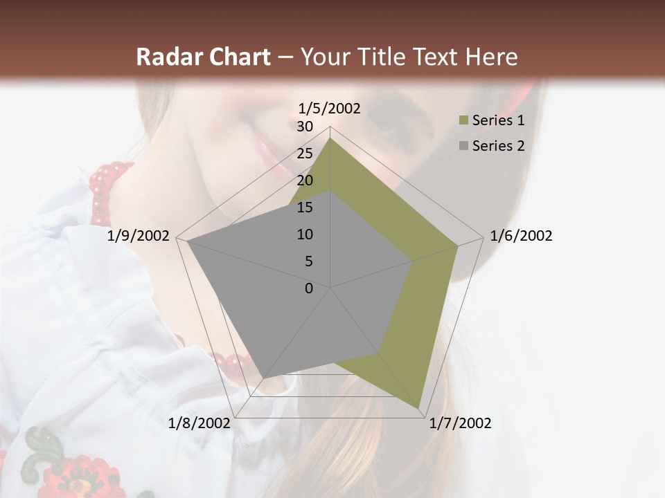 Ukraine National Costume PowerPoint Template