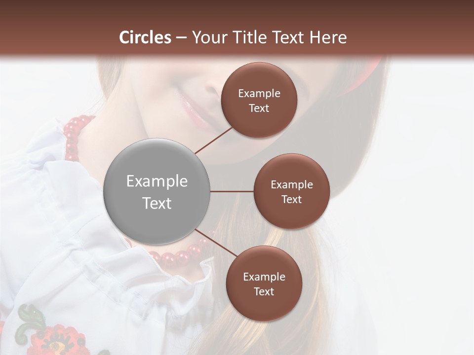 Ukraine National Costume PowerPoint Template