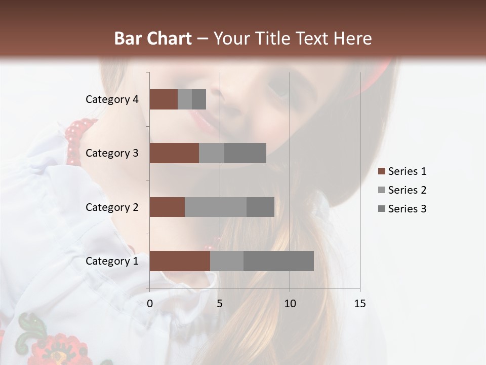 Ukraine National Costume PowerPoint Template