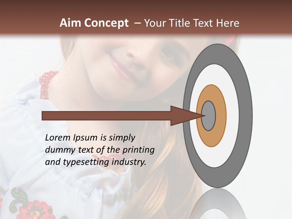 Ukraine National Costume PowerPoint Template