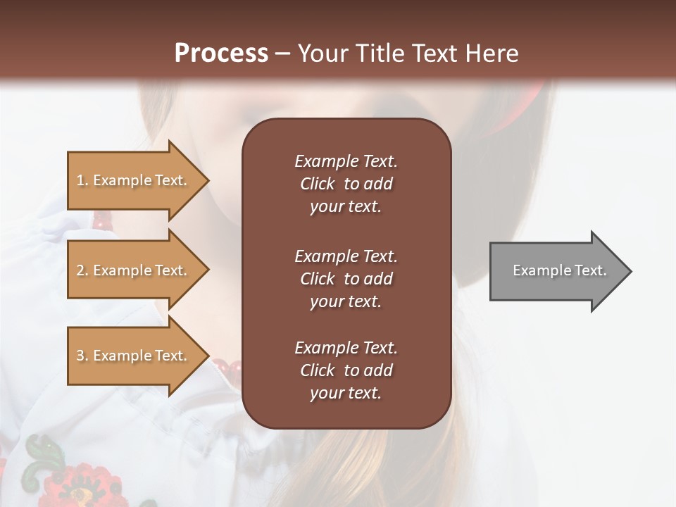 Ukraine National Costume PowerPoint Template