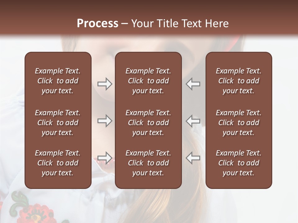 Ukraine National Costume PowerPoint Template