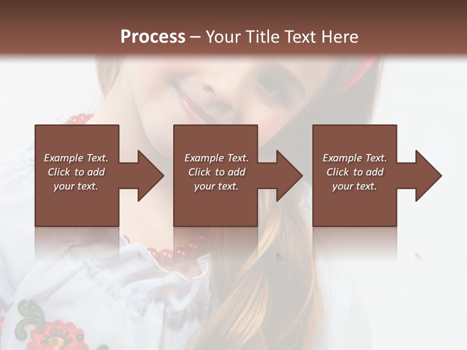 Ukraine National Costume PowerPoint Template