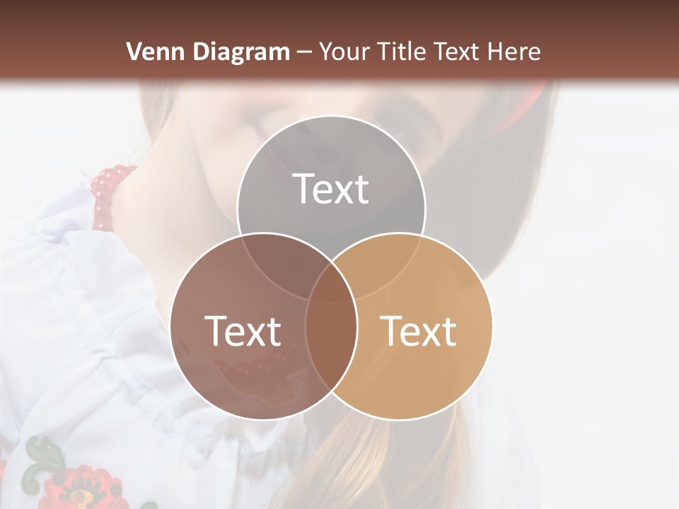 Ukraine National Costume PowerPoint Template