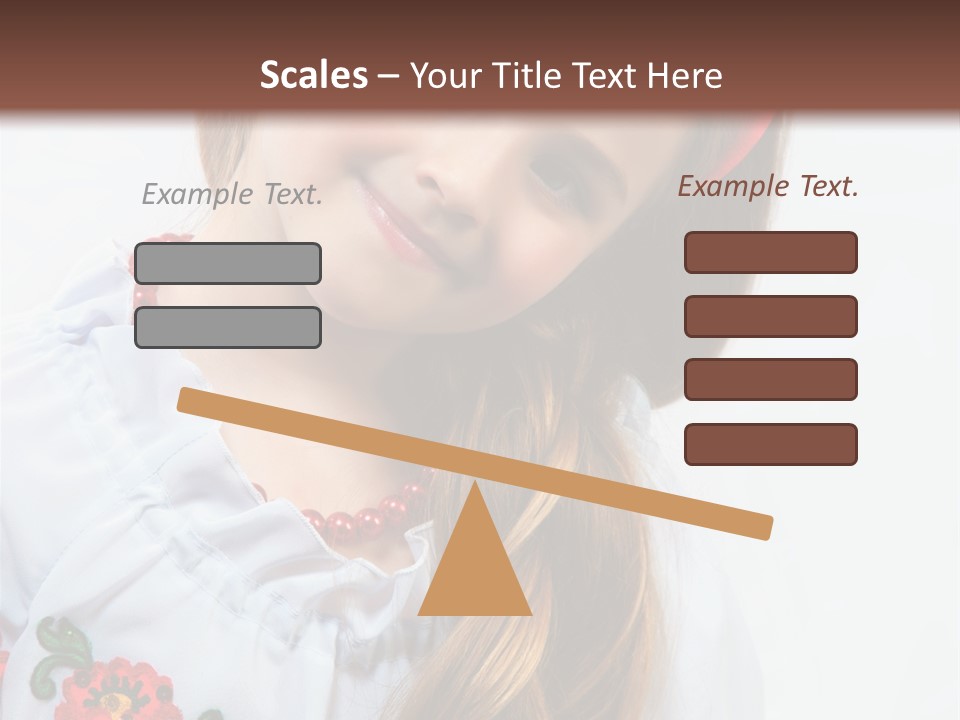 Ukraine National Costume PowerPoint Template