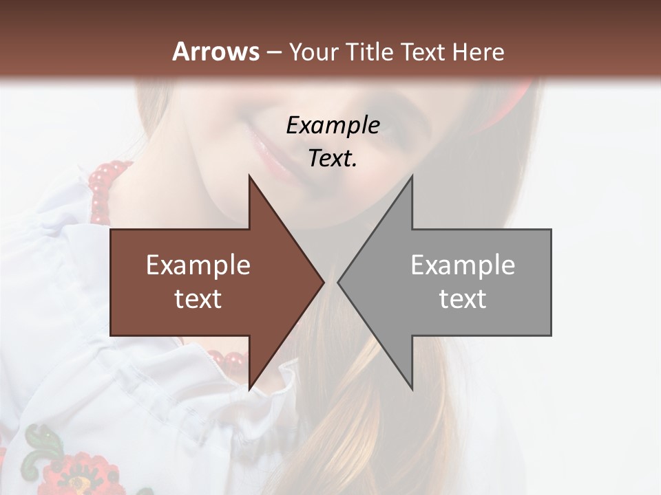 Ukraine National Costume PowerPoint Template