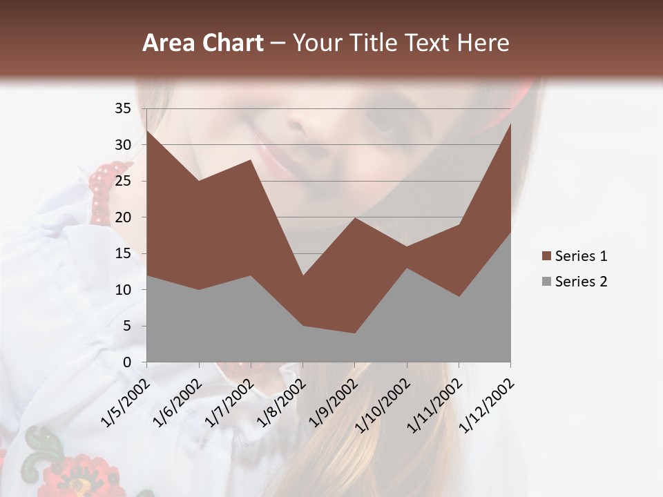 Ukraine National Costume PowerPoint Template