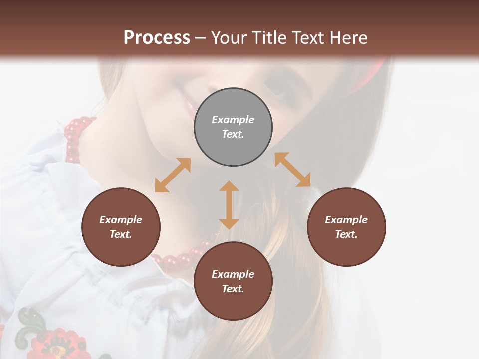 Ukraine National Costume PowerPoint Template