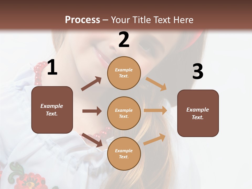 Ukraine National Costume PowerPoint Template