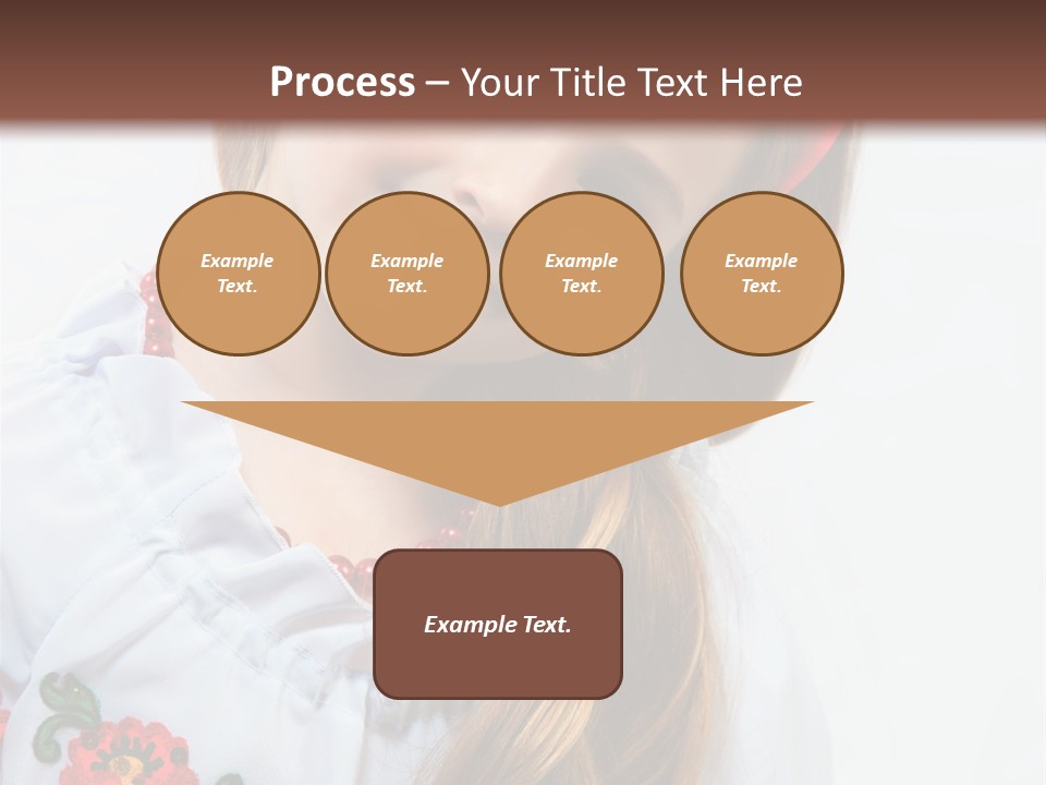 Ukraine National Costume PowerPoint Template