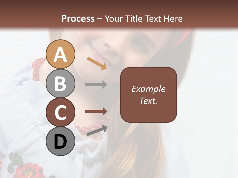 Ukraine National Costume PowerPoint Template