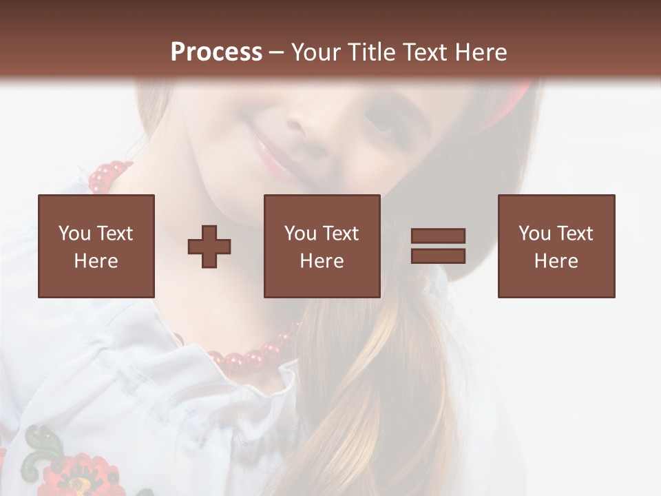 Ukraine National Costume PowerPoint Template