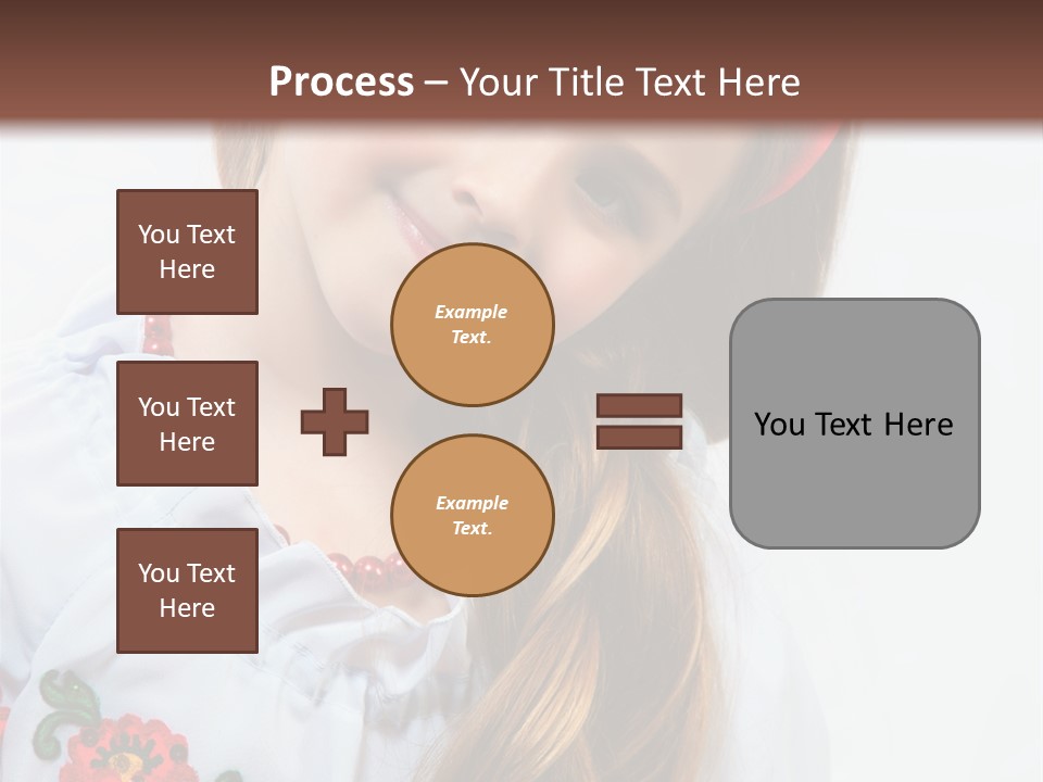 Ukraine National Costume PowerPoint Template