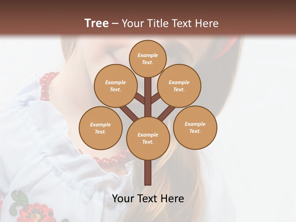 Ukraine National Costume PowerPoint Template