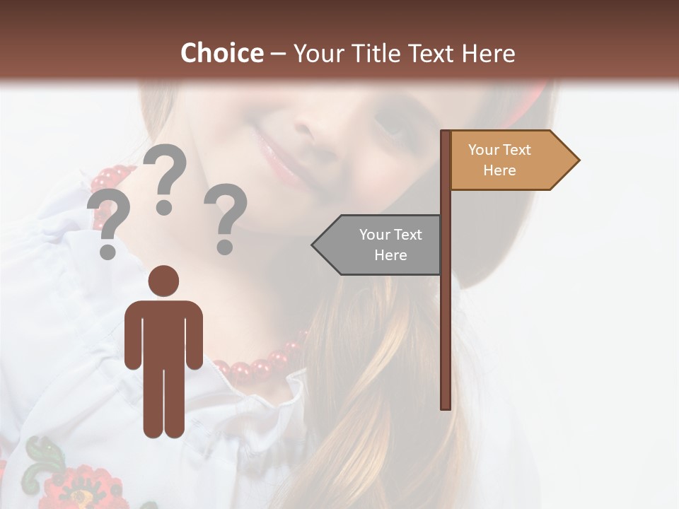 Ukraine National Costume PowerPoint Template