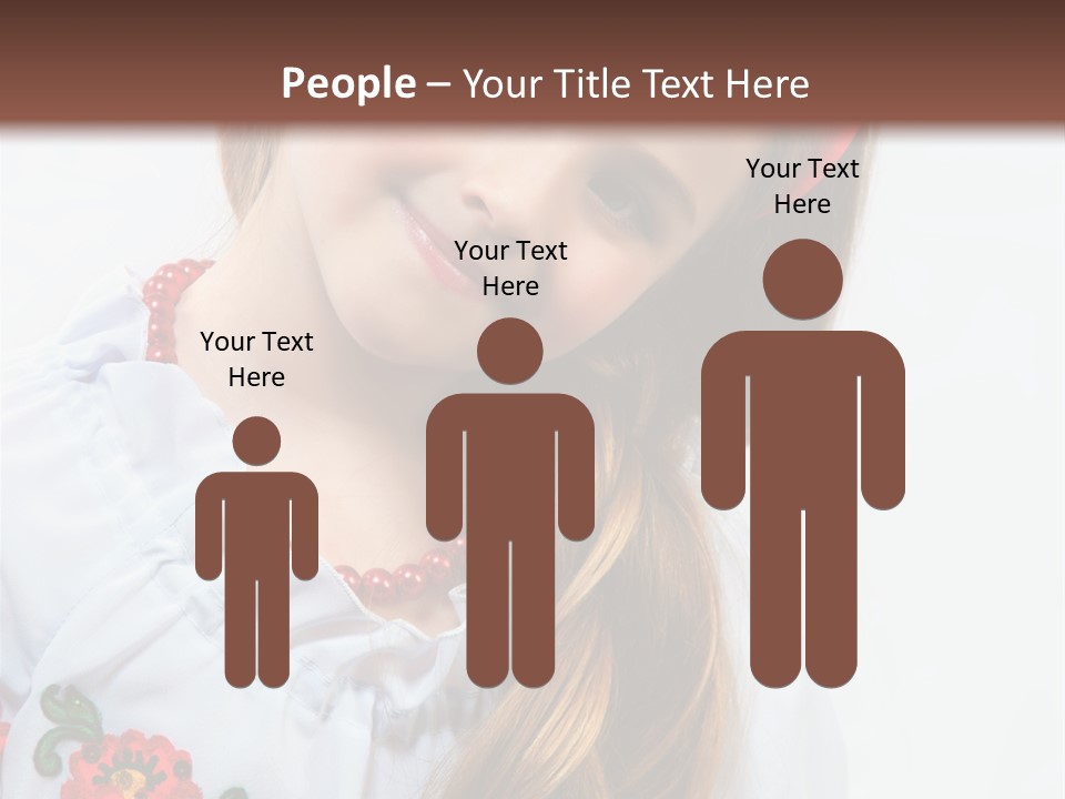 Ukraine National Costume PowerPoint Template