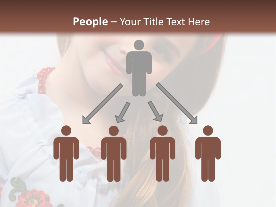 Ukraine National Costume PowerPoint Template