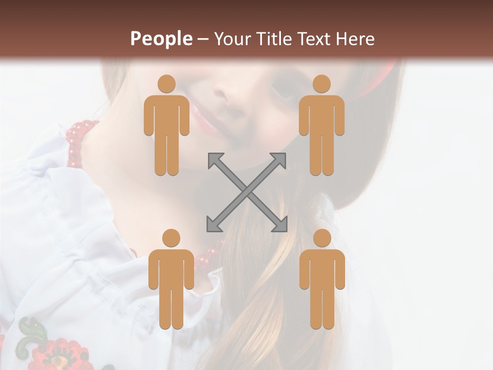 Ukraine National Costume PowerPoint Template