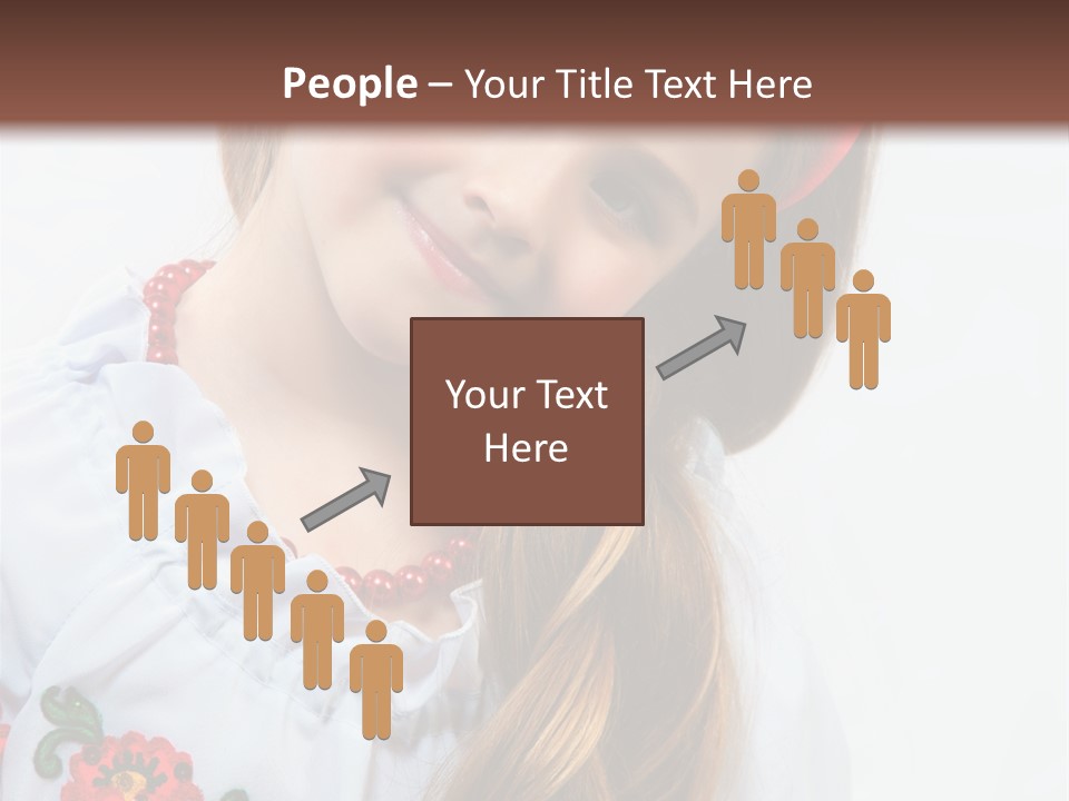 Ukraine National Costume PowerPoint Template