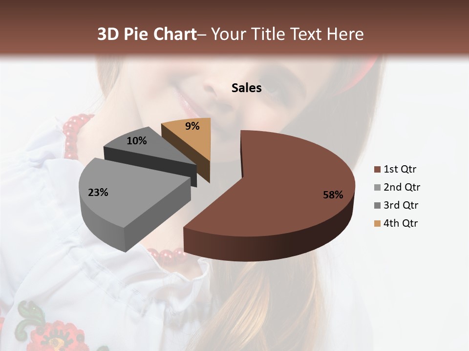 Ukraine National Costume PowerPoint Template