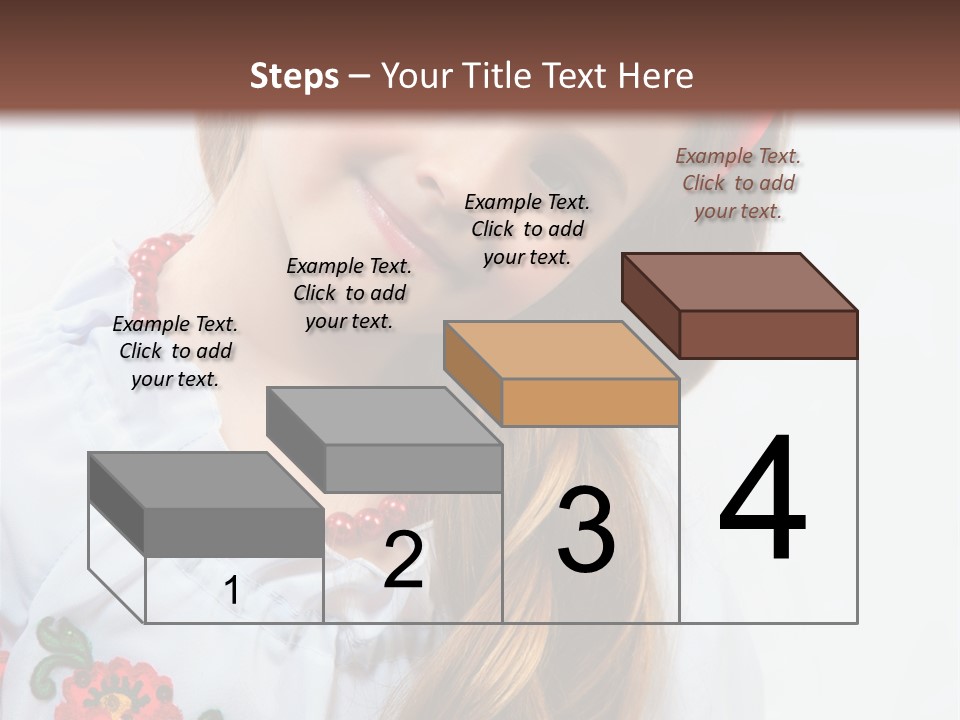 Ukraine National Costume PowerPoint Template