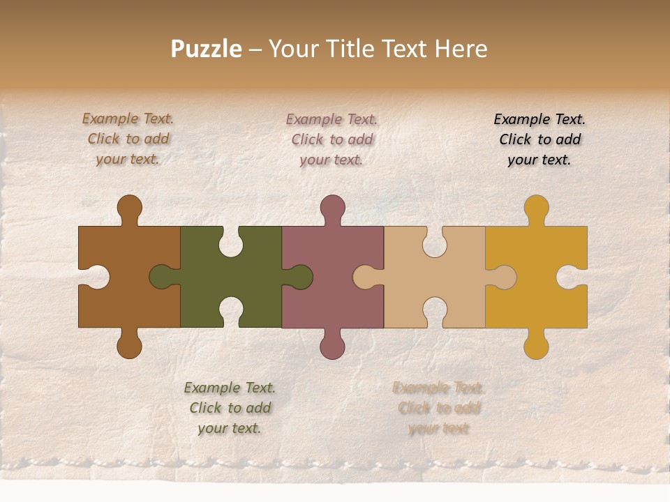 Jeans Labels PowerPoint Template