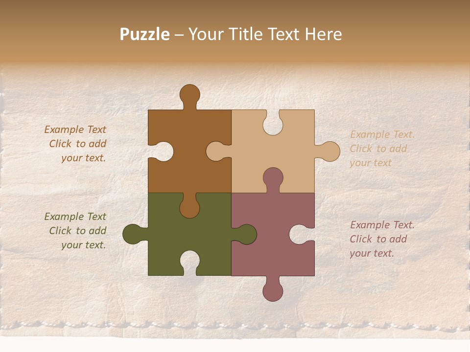 Jeans Labels PowerPoint Template