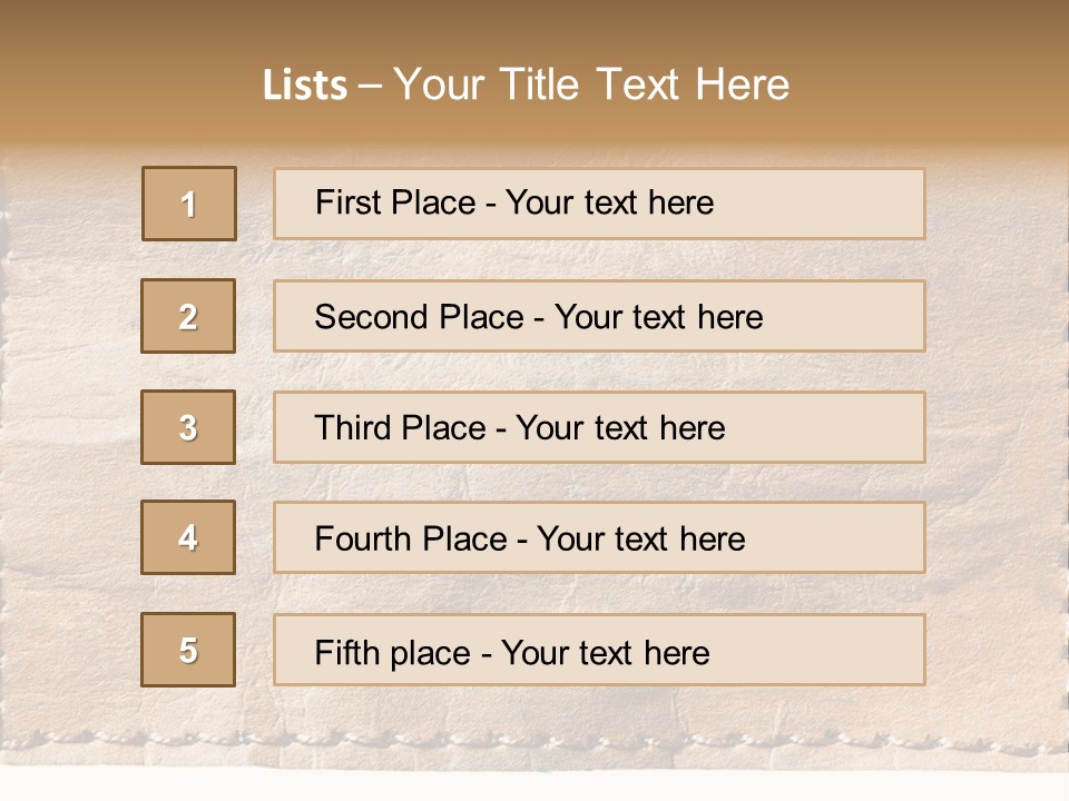 Jeans Labels PowerPoint Template