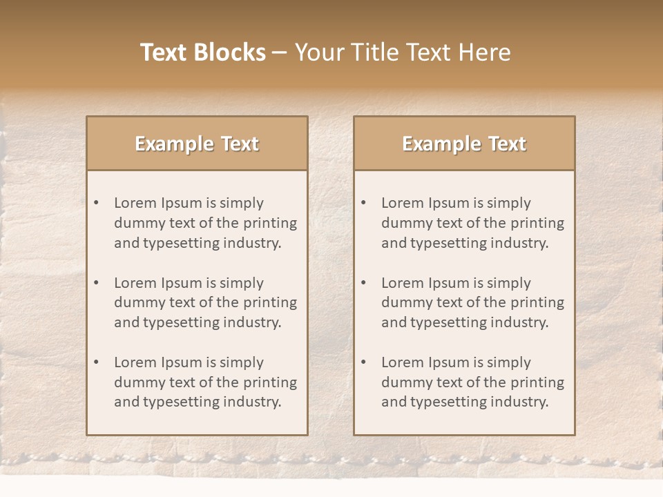 Jeans Labels PowerPoint Template