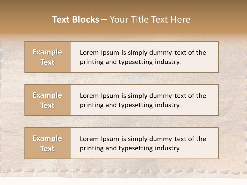 Jeans Labels PowerPoint Template
