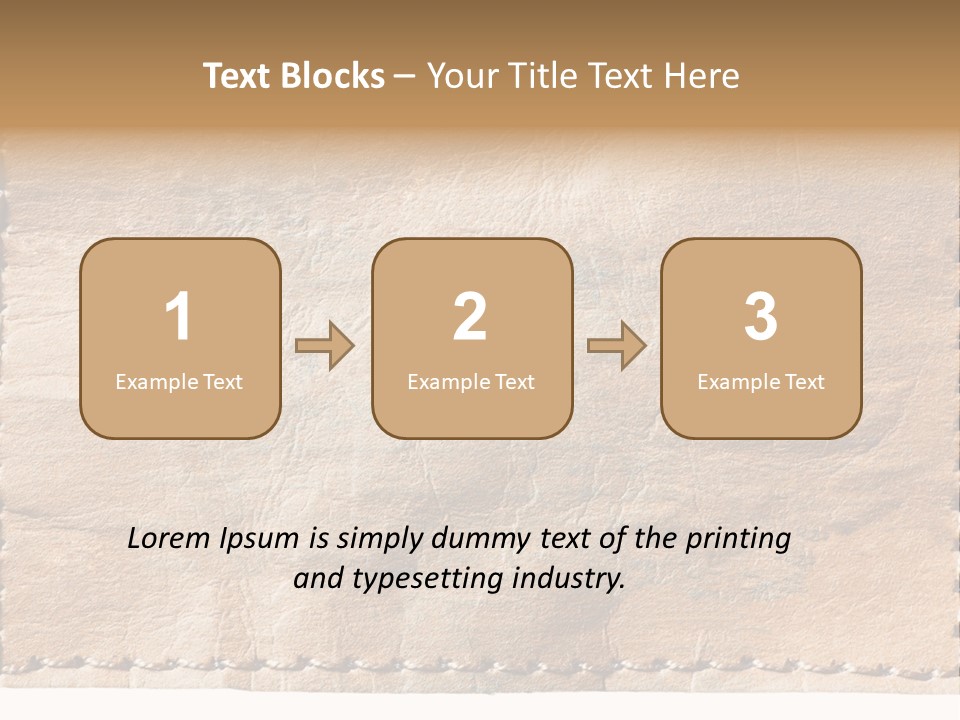 Jeans Labels PowerPoint Template