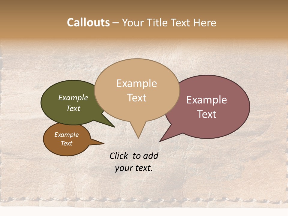 Jeans Labels PowerPoint Template
