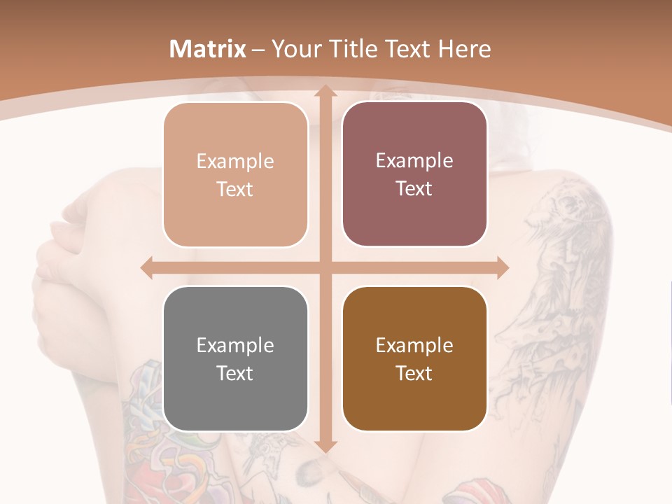 Make Up Tattoos PowerPoint Template