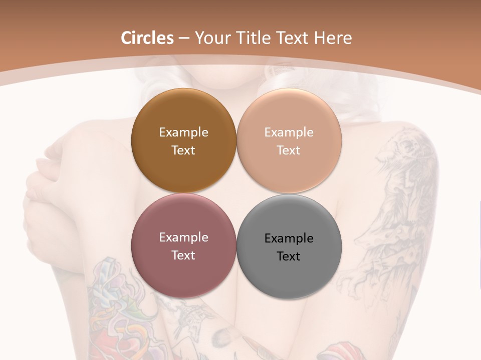 Make Up Tattoos PowerPoint Template