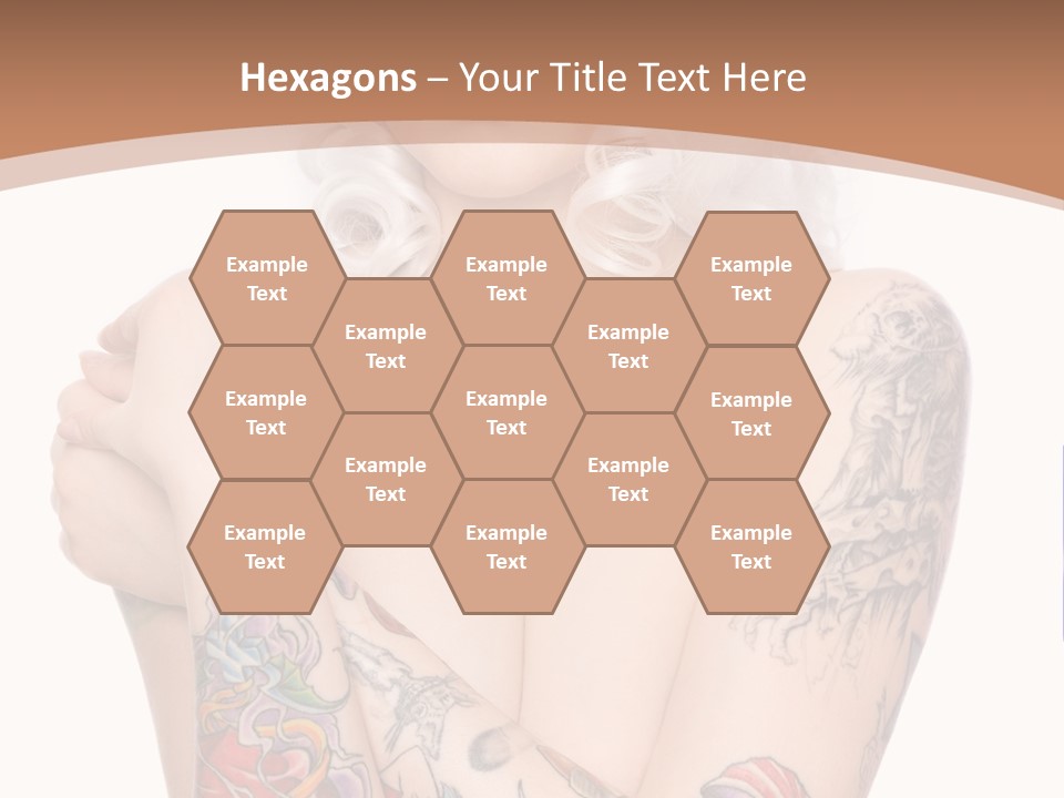 Make Up Tattoos PowerPoint Template