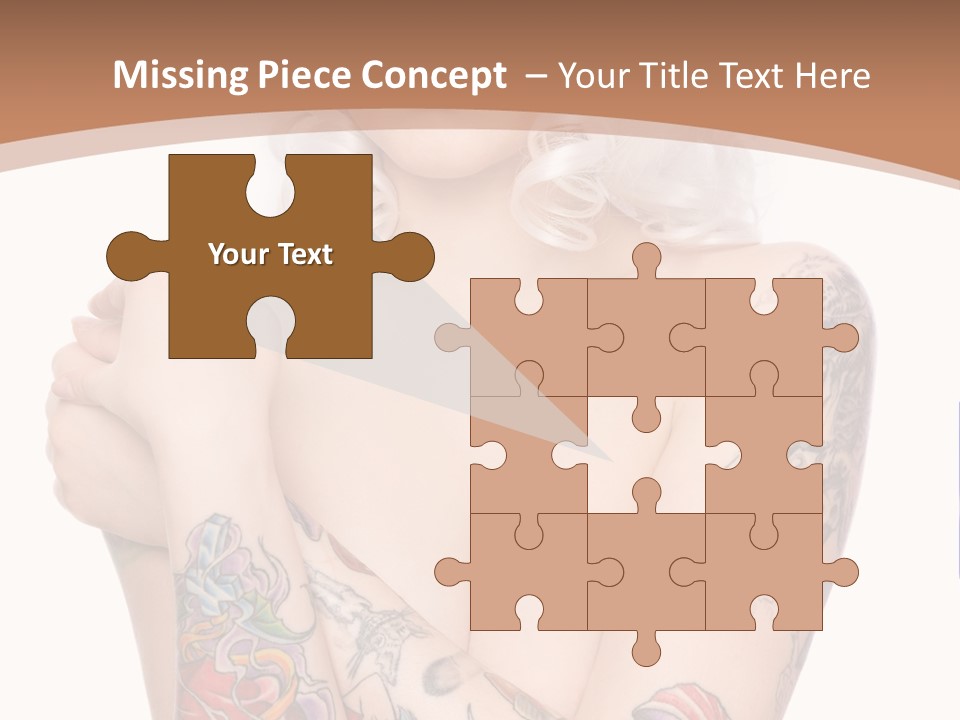 Make Up Tattoos PowerPoint Template