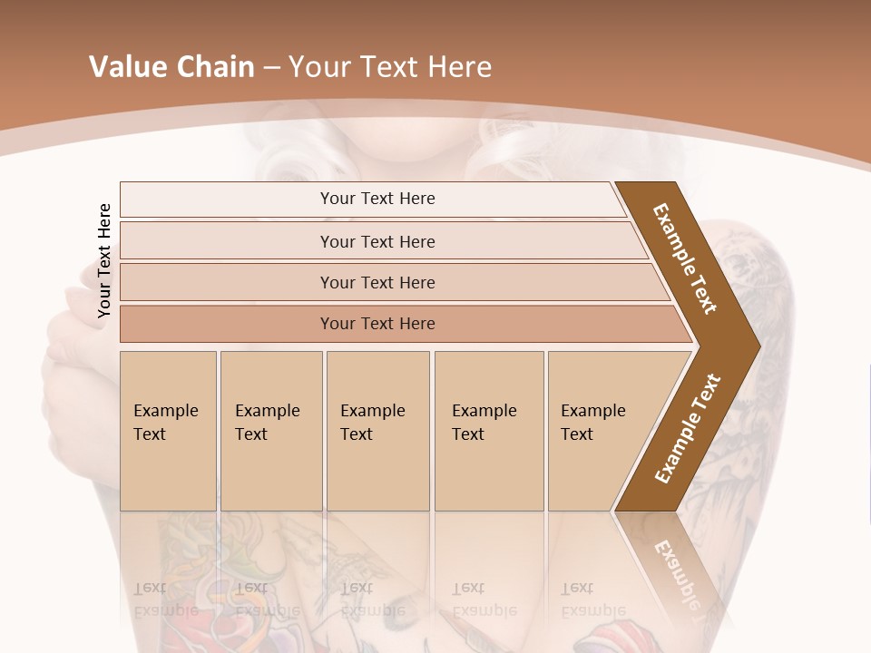 Make Up Tattoos PowerPoint Template