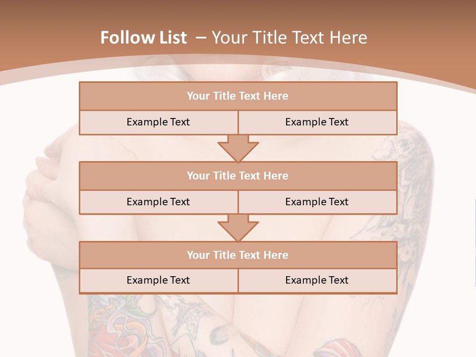 Make Up Tattoos PowerPoint Template