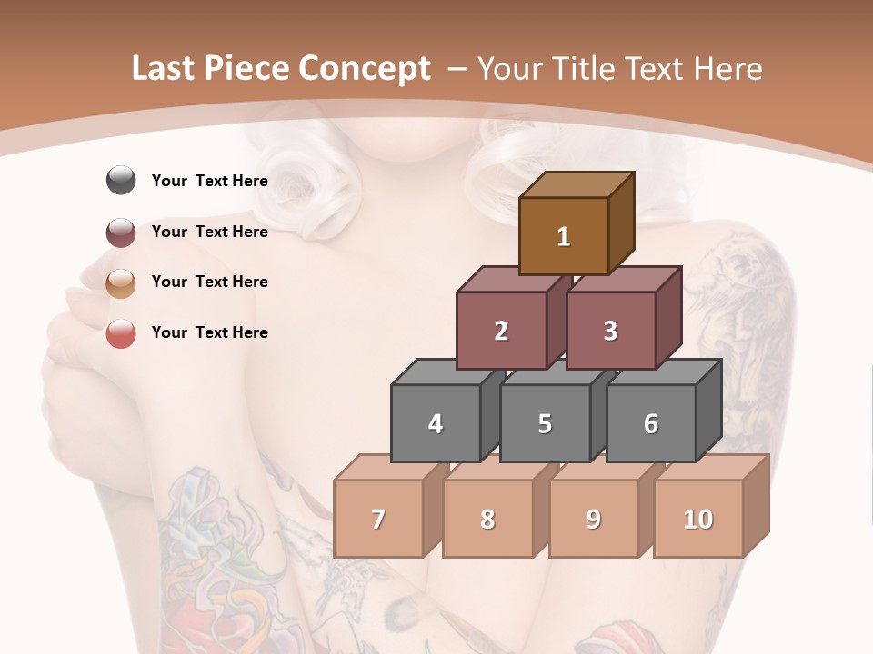 Make Up Tattoos PowerPoint Template