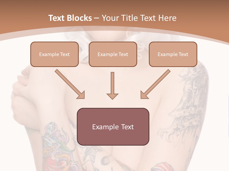 Make Up Tattoos PowerPoint Template