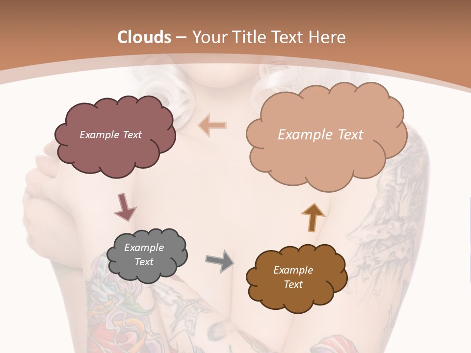 Make Up Tattoos PowerPoint Template
