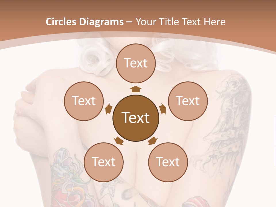 Make Up Tattoos PowerPoint Template