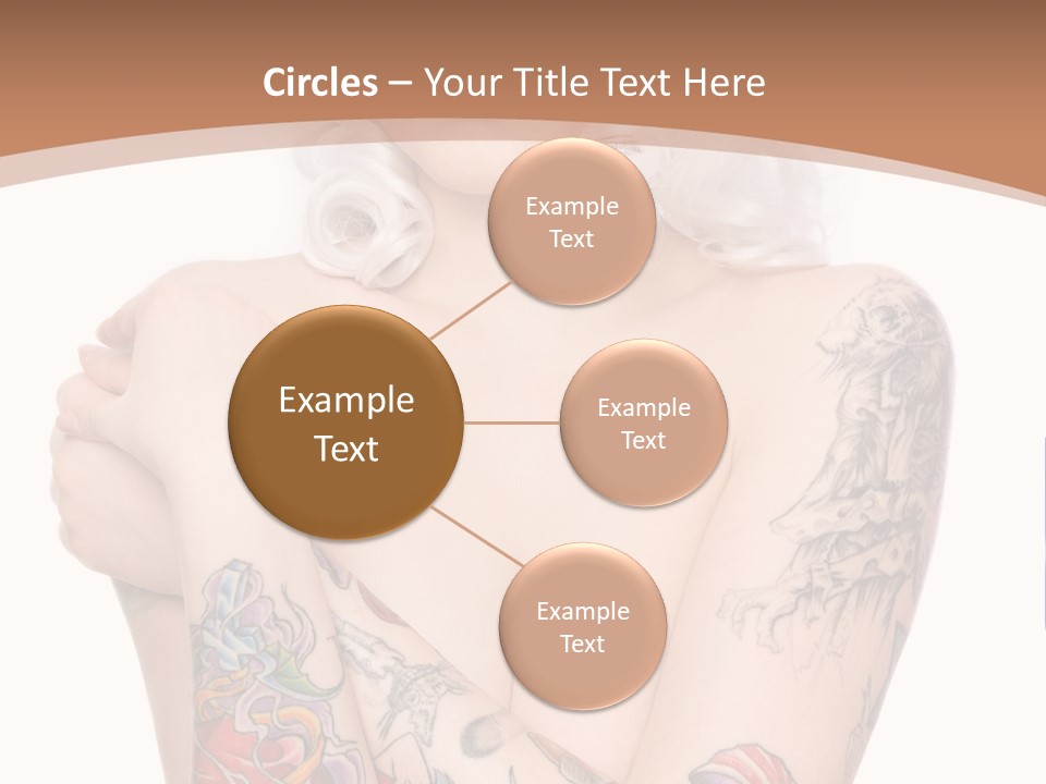 Make Up Tattoos PowerPoint Template
