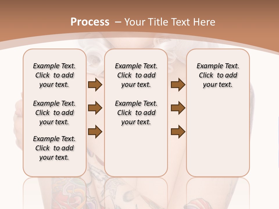 Make Up Tattoos PowerPoint Template