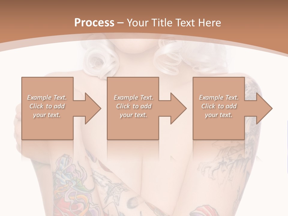 Make Up Tattoos PowerPoint Template